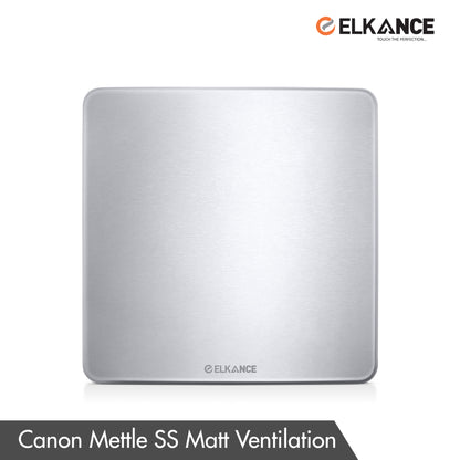 ELKANCE Axial Fan Canon with Metal Blind - Stainless Steel, Efficient Airflow, 1-Year Warranty
