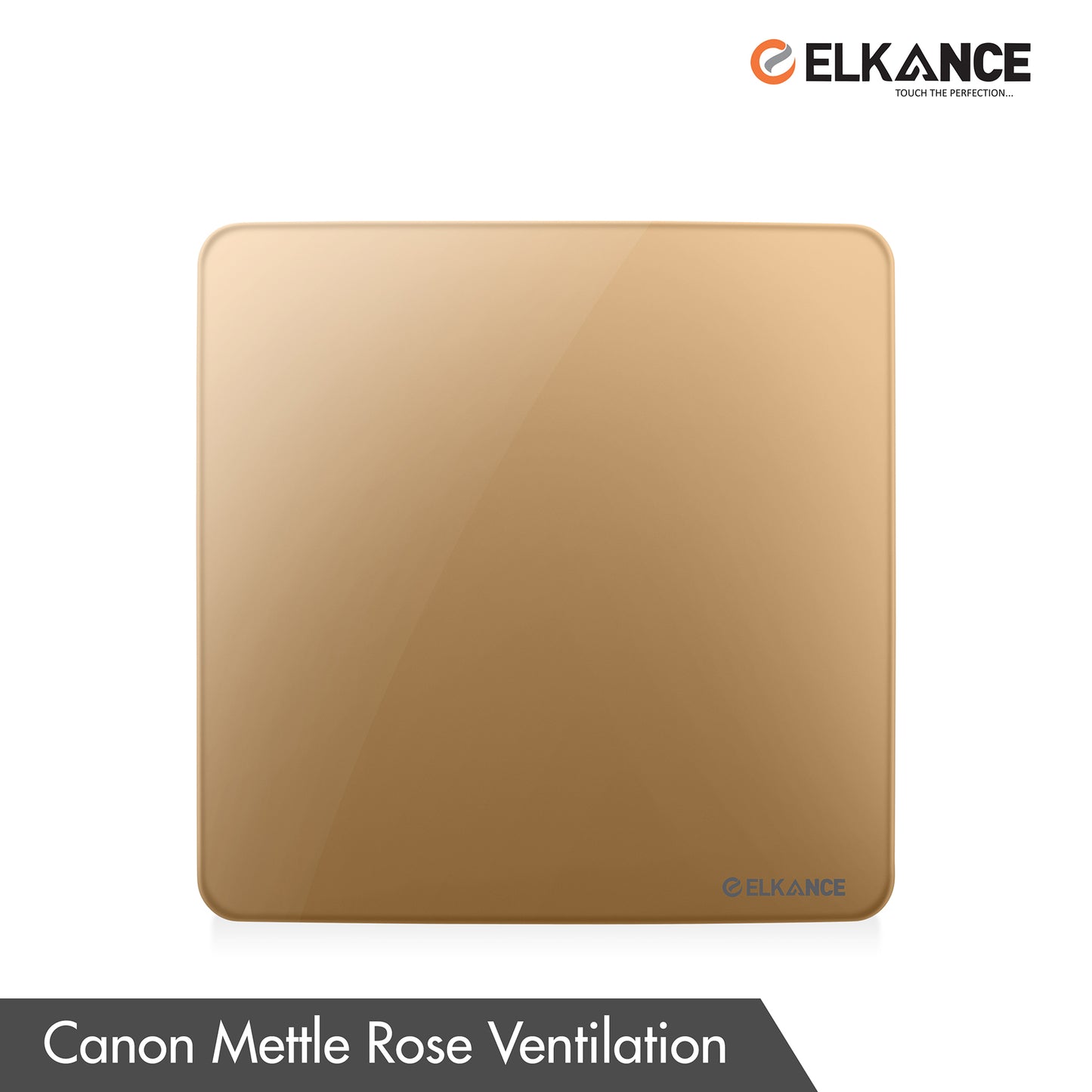 ELKANCE Axial Fan Canon with Metal Blind - Rose Gold, Stylish & Efficient Cooling, 1-Year Warranty