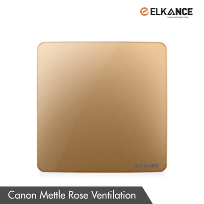 ELKANCE Axial Fan Canon with Metal Blind - Rose Gold, Stylish & Efficient Cooling, 1-Year Warranty