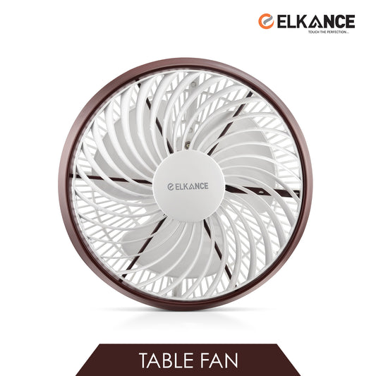 ELKANCE Swing Zephyr 300mm Cabin Fans for Office Shop and Kitchen (Rose Wood)