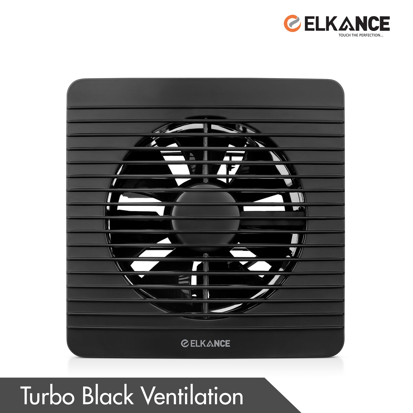 ELKANCE Axial Fan Turbo - Black, High-Performance Cooling, 1-Year Warranty