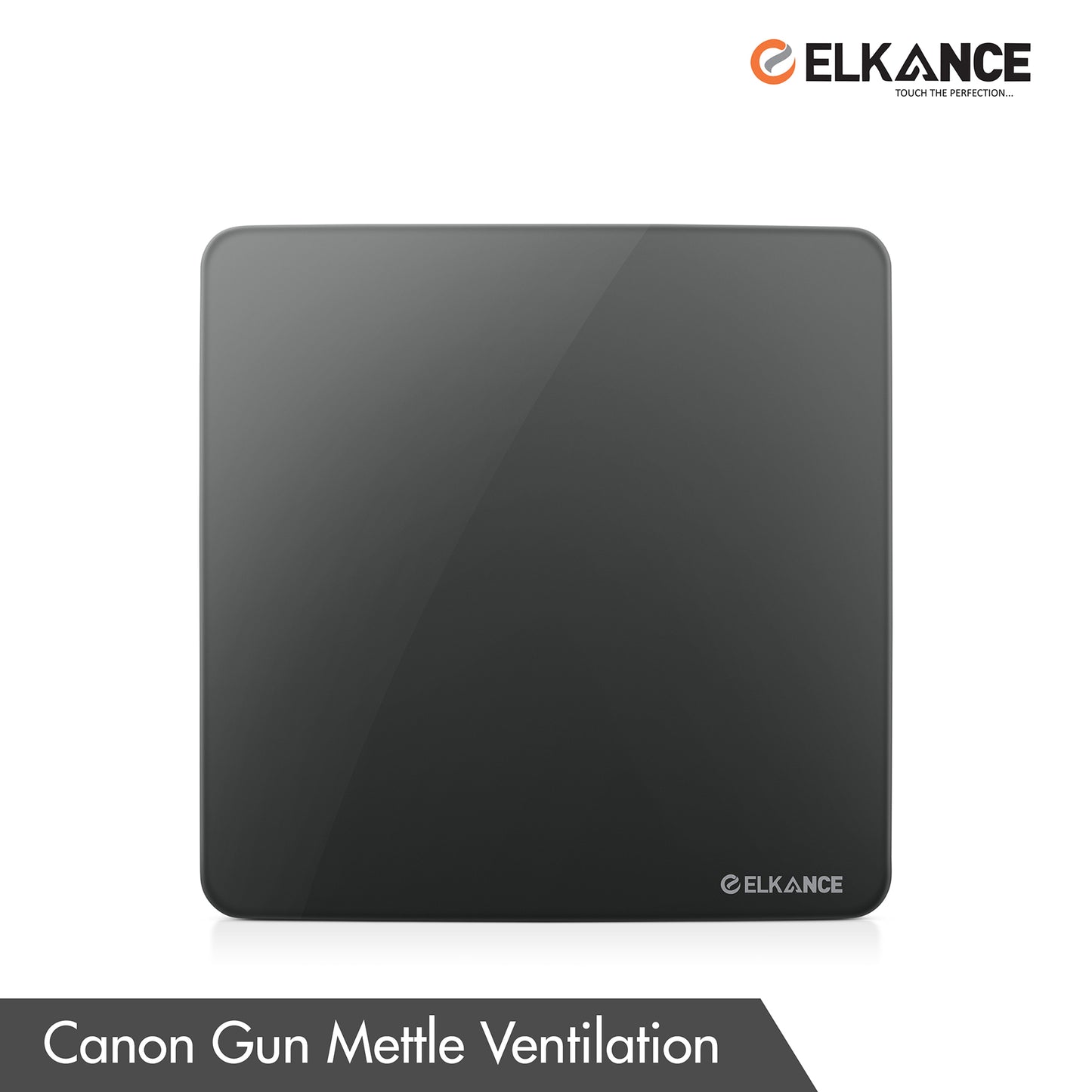 Axial Fan Canon with Metal Blind - Gun Metal, Efficient Airflow, 1-Year Warranty