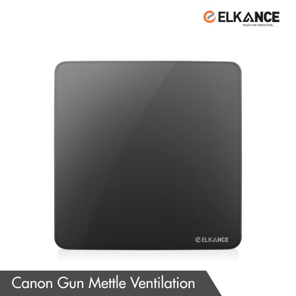 Axial Fan Canon with Metal Blind - Gun Metal, Efficient Airflow, 1-Year Warranty