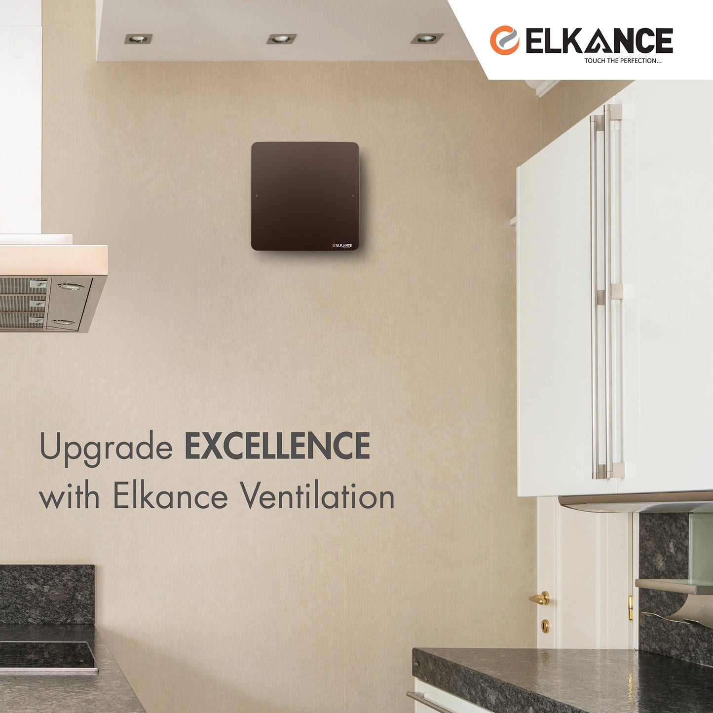 Axial Fan Canon - Brown, Compact & Efficient Air Circulation, 1-Year Warranty