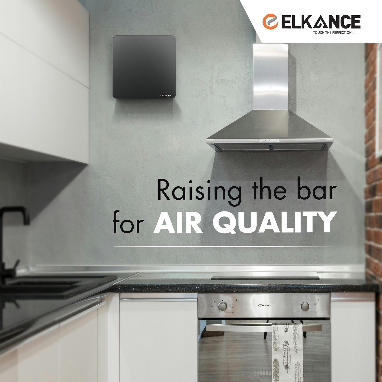 Axial Fan Canon with Metal Blind - Gun Metal, Efficient Airflow, 1-Year Warranty